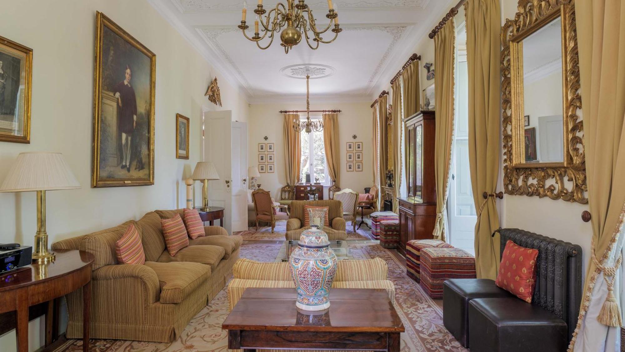 Luxurious Royal Estate In Historic Sintra Paradise Exteriör bild