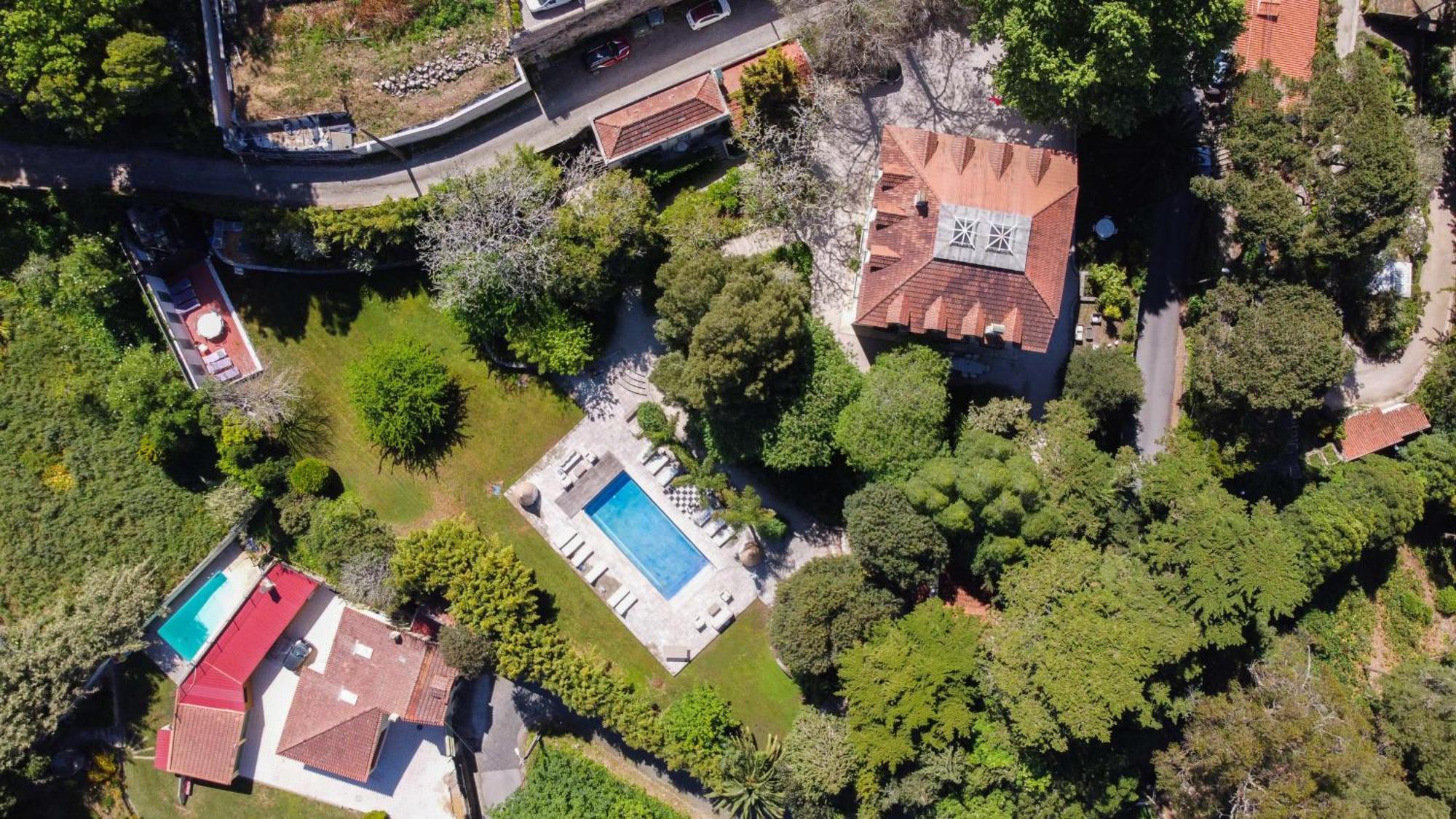 Luxurious Royal Estate In Historic Sintra Paradise Exteriör bild